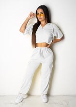 Load image into Gallery viewer, 2 Piece Set Women Sweatshirt Set Winter Sportwear Solid Pocket Tracksuit Set Casual Female Suit Sweatshirts Deportiva Mujer 2020