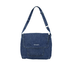 Load image into Gallery viewer, 2020 NEW Original Design Fashion Street Messenger Bag Shoulder Bag & Denim Material Width 30cm Height 25cm Thickness 9cm