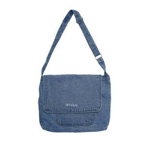 Load image into Gallery viewer, 2020 NEW Original Design Fashion Street Messenger Bag Shoulder Bag & Denim Material Width 30cm Height 25cm Thickness 9cm