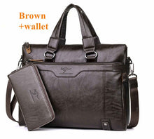 Load image into Gallery viewer, 2020 men's shoulder messenger bag Men Business Briefcase bag for laptop computer man's bag handbag briefase male messenger bags