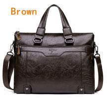 Load image into Gallery viewer, 2020 men's shoulder messenger bag Men Business Briefcase bag for laptop computer man's bag handbag briefase male messenger bags