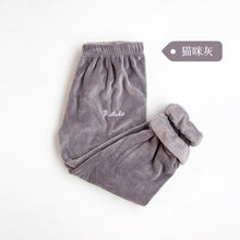 Load image into Gallery viewer, 2020 women or men autumn and winter Warm pants sweater suit ,casual trousers large size loose outerwear,Tracksuit
