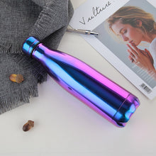 Load image into Gallery viewer, 500ML Stainless Steel Insulated Cup Simple and Fashion Thermos Bottle Thermos Thermo Mug Hydro Flask Travel Coffee Mug