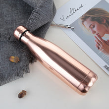 Load image into Gallery viewer, 500ML Stainless Steel Insulated Cup Simple and Fashion Thermos Bottle Thermos Thermo Mug Hydro Flask Travel Coffee Mug