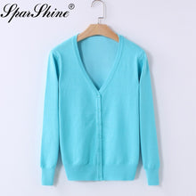Load image into Gallery viewer, Cardigan Sweater Women Casual Sweet Crochet Knitted Long-sleeve Tops Women Sweaters Cardigans Casaco Feminino Sueter Mujer