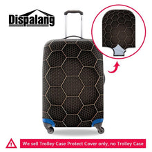 Load image into Gallery viewer, Dropshiping Geometric Spandex Luggage Cover for Men Bulk Elastic Suitcase Protector Cool Custom Travel Accessories Airlines