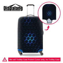 Load image into Gallery viewer, Dropshiping Geometric Spandex Luggage Cover for Men Bulk Elastic Suitcase Protector Cool Custom Travel Accessories Airlines