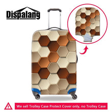 Load image into Gallery viewer, Dropshiping Geometric Spandex Luggage Cover for Men Bulk Elastic Suitcase Protector Cool Custom Travel Accessories Airlines
