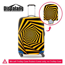 Load image into Gallery viewer, Dropshiping Geometric Spandex Luggage Cover for Men Bulk Elastic Suitcase Protector Cool Custom Travel Accessories Airlines