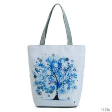Load image into Gallery viewer, Fashion Cotton Bags Canvas Tote Shopping Bag Ladies Print Handbag Beach Bag Paint Pattern Women's Hand Bag Handbags