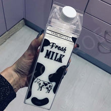 Load image into Gallery viewer, Kitchen Leakproof Creative Transparent Milk Water Bottle Drinkware Outdoor Climbing Tour Camping Children Men Milk Water Bottles