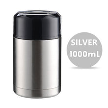 Load image into Gallery viewer, Large Capacity 800ML/1000ML/1200ML Thermos Lunch Box Portable Stainless Steel Food Soup Containers Vacuum Flasks Thermocup
