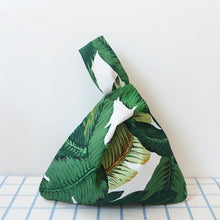 Load image into Gallery viewer, Little Paris hand made hand bag reversible women's drawstring Bag mobile phone key bag student handbag