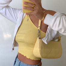 Load image into Gallery viewer, Meihuida Summer Autumn Women Korean Fashion Sexy Long Sleeve Open Front Button Up Knitting Cardigan Crop Top Short Sweaters