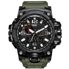 Load image into Gallery viewer, Men's Fashionable Multi-Functional Student Electronic Watch Outdoor Sports Dual-Display Waterproof Digital Watch Luminous Watch