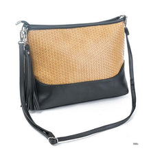 Load image into Gallery viewer, Miyahouse Fashion Zipper Tassel Female Shoulder Bag Patchwork Shopping Travel Women Crossbody Bag PU Leather Lady Messenger Bag