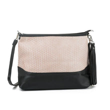 Load image into Gallery viewer, Miyahouse Fashion Zipper Tassel Female Shoulder Bag Patchwork Shopping Travel Women Crossbody Bag PU Leather Lady Messenger Bag