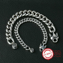 Load image into Gallery viewer, S925 sterling silver men's bracelet personality fashion fashion accessories domineering cherry modeling 2020 new gift to send