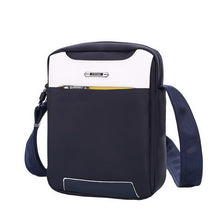 Load image into Gallery viewer, SINPAID Cool Men Anti-theft Messenger Bag Splashproof Single Shoulder Bag Anti Theft Zipper & Buckle Anti Bacteria Material