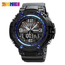 Load image into Gallery viewer, SKMEI Sport Watches Men Military Electronic Wrist Watch Shock Resistant Waterproof 5 Bar Count Down Mens Clock Stopwatch 1617
