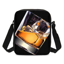 Load image into Gallery viewer, Small Crossbody Bags For Men Women Fashion Luxury Whisky Letter 3D Printing Messenger Bag Handbags Casual Shouler Bag Sling Bags