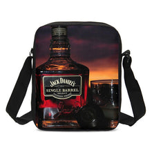 Load image into Gallery viewer, Small Crossbody Bags For Men Women Fashion Luxury Whisky Letter 3D Printing Messenger Bag Handbags Casual Shouler Bag Sling Bags