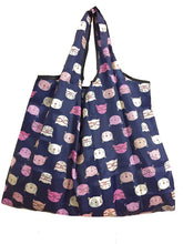 Load image into Gallery viewer, 2019 New Lady Foldable Recycle Shopping Bag Eco Reusable Shopping Tote Bag Cartoon Floral Fruit Vegetable Grocery
