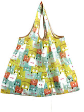 Load image into Gallery viewer, 2019 New Lady Foldable Recycle Shopping Bag Eco Reusable Shopping Tote Bag Cartoon Floral Fruit Vegetable Grocery

