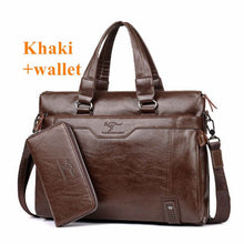 Load image into Gallery viewer, 2020 men's shoulder messenger bag Men Business Briefcase bag for laptop computer man's bag handbag briefase male messenger bags
