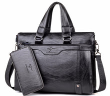 Load image into Gallery viewer, 2020 men's shoulder messenger bag Men Business Briefcase bag for laptop computer man's bag handbag briefase male messenger bags
