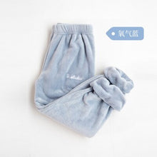 Load image into Gallery viewer, 2020 women or men autumn and winter Warm pants sweater suit ,casual trousers large size loose outerwear,Tracksuit
