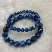 Load image into Gallery viewer, 8mm 10mm natural kyanite stone bracelet natural gemstone jewelry bracelet DIY bracelet for woman for gift wholesale !
