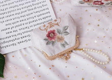 Load image into Gallery viewer, Angelatracy 2019 New Arrival Mori Women Vintage Embroidery Flower Pearl Chain Storage Bag Summer Crossbody String Bag Bucket
