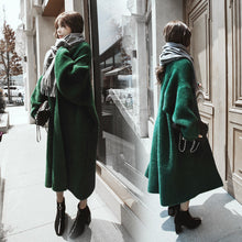 Load image into Gallery viewer, Autumn Winter Women Fashion Loose Casual Oversize Sweaters Soft Cashmere Long Cardigan Jacket Chic Wool Warm Knitted Coats
