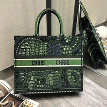 Load image into Gallery viewer, Book tote collection embroidery bags for women 2020 amazing handbag elegant bolso mujer fashion torebki damskie unique tote bag
