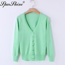 Load image into Gallery viewer, Cardigan Sweater Women Casual Sweet Crochet Knitted Long-sleeve Tops Women Sweaters Cardigans  Casaco Feminino Sueter Mujer
