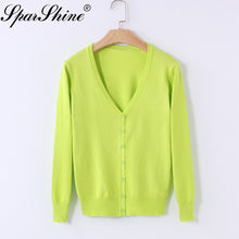 Load image into Gallery viewer, Cardigan Sweater Women Casual Sweet Crochet Knitted Long-sleeve Tops Women Sweaters Cardigans  Casaco Feminino Sueter Mujer
