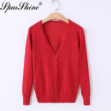 Load image into Gallery viewer, Cardigan Sweater Women Casual Sweet Crochet Knitted Long-sleeve Tops Women Sweaters Cardigans  Casaco Feminino Sueter Mujer
