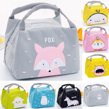 Load image into Gallery viewer, Girl Kids Children Portable Insulated Thermal Food Picnic Lunch Bag Box Women Cartoon Bags Pouch
