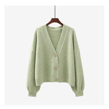 Load image into Gallery viewer, H.SA 2020 Autumn Winter Women Sweater Cardigans Oversize V neck Knit Cardigans Girls Outwear Korean Chic Tops Suete Mujer Poncho
