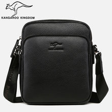 Load image into Gallery viewer, KANGAROO KINGDOM luxury brand men bag genuine leather male shoulder bags business men messenger bags
