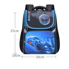 Load image into Gallery viewer, Kids Backpack Boys Car Satchel Children Cartoon Orthopedic Primary Backpack Boys Waterproof School Bags Mochila Escolar Two Size
