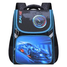 Load image into Gallery viewer, Kids Backpack Boys Car Satchel Children Cartoon Orthopedic Primary Backpack Boys Waterproof School Bags Mochila Escolar Two Size
