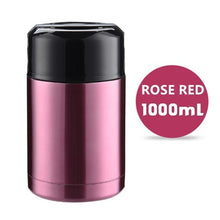 Load image into Gallery viewer, Large Capacity 800ML/1000ML/1200ML Thermos Lunch Box Portable Stainless Steel Food Soup Containers Vacuum Flasks Thermocup
