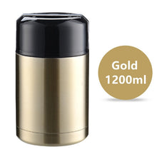 Load image into Gallery viewer, Large Capacity 800ML/1000ML/1200ML Thermos Lunch Box Portable Stainless Steel Food Soup Containers Vacuum Flasks Thermocup
