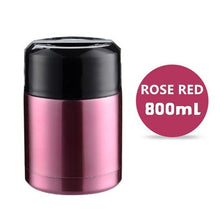 Load image into Gallery viewer, Large Capacity 800ML/1000ML/1200ML Thermos Lunch Box Portable Stainless Steel Food Soup Containers Vacuum Flasks Thermocup
