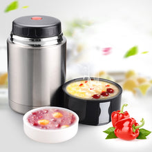 Load image into Gallery viewer, Large Capacity 800ML/1000ML/1200ML Thermos Lunch Box Portable Stainless Steel Food Soup Containers Vacuum Flasks Thermocup
