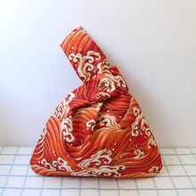 Load image into Gallery viewer, Little Paris hand made hand bag reversible women's drawstring Bag mobile phone key bag student handbag
