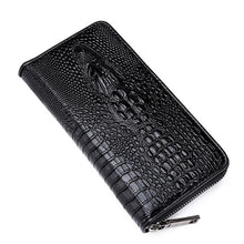 Load image into Gallery viewer, Luxury Embossed Alligator Pattern Men Fashion High Quality Messenger Bag Male Business Shoulder Leather clutch Wallet bag
