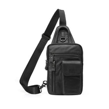 Load image into Gallery viewer, MVA men's Messenger bag men's shoulder bag men's chest bag Messenger bag men's chest bag strap leather 8871
